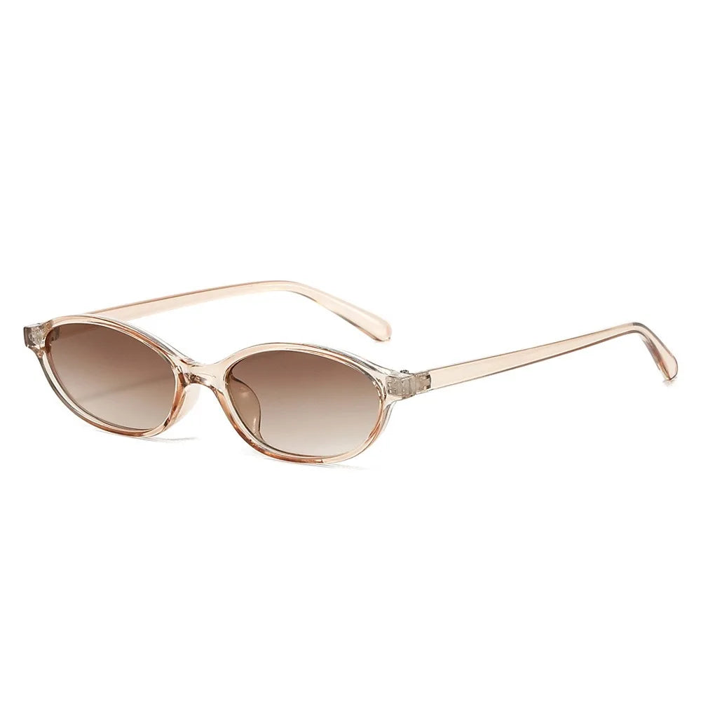 Sexy Small Oval Women's Sunglasses 2026 New Fashion Leopard Brown Hot Sun Glasses Female Retro Colorful Shade Eyeglass