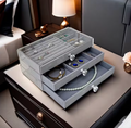 Velora™ Luxury Multi-Layer Jewelry Organizer - Classic Drawer Edition