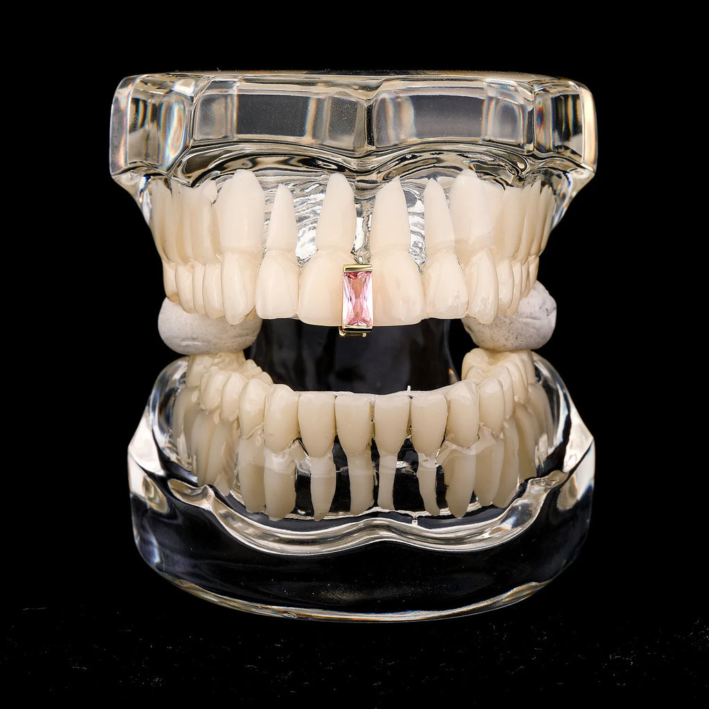 Zircon Tooth Caps Dental Grills For Women Men Jewelry