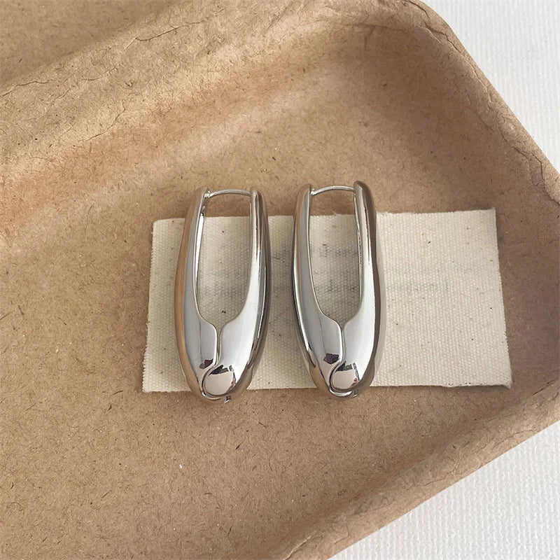 Velora™ Golden Sunflower - Geometric Hoop Earrings