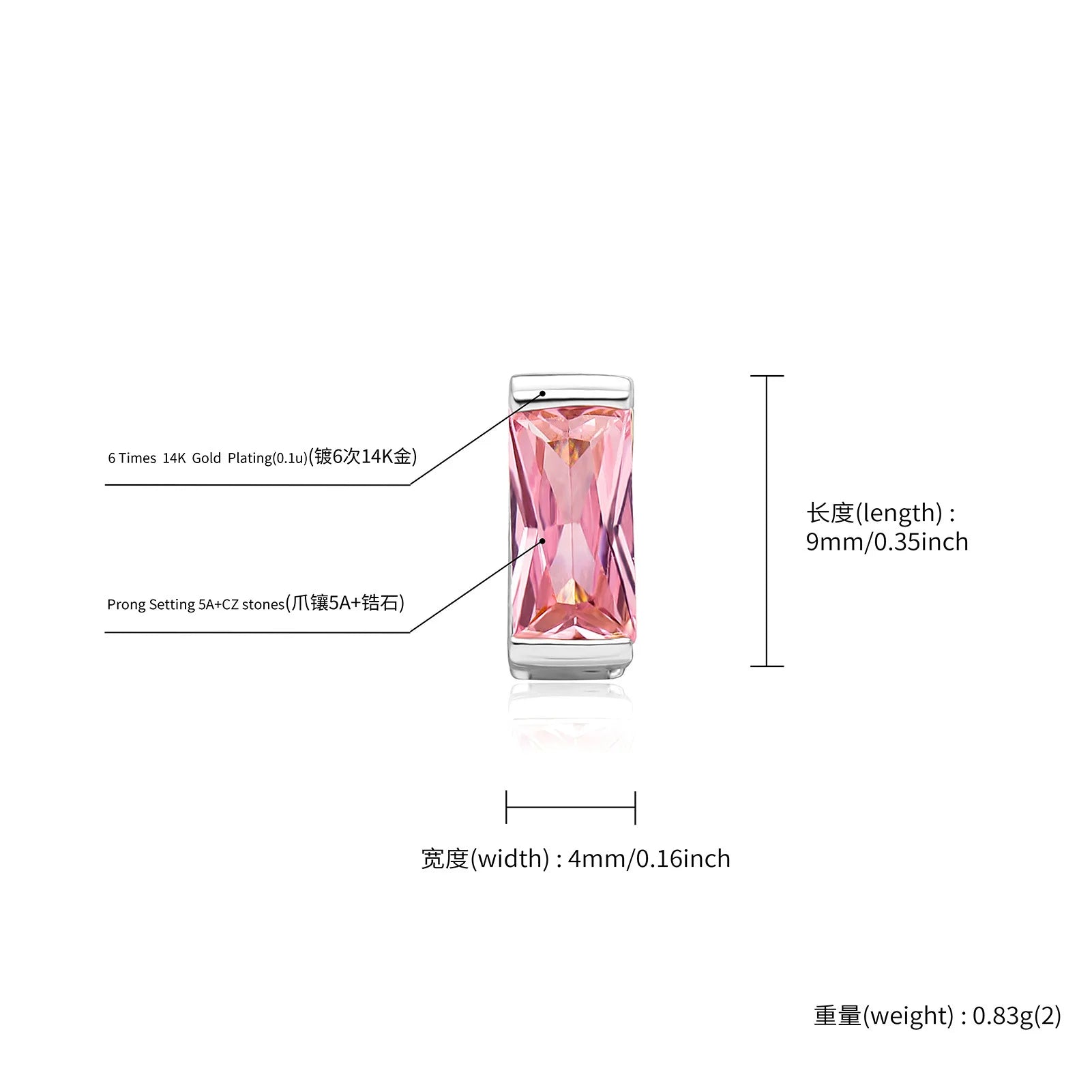 Zircon Tooth Caps Dental Grills For Women Men Jewelry