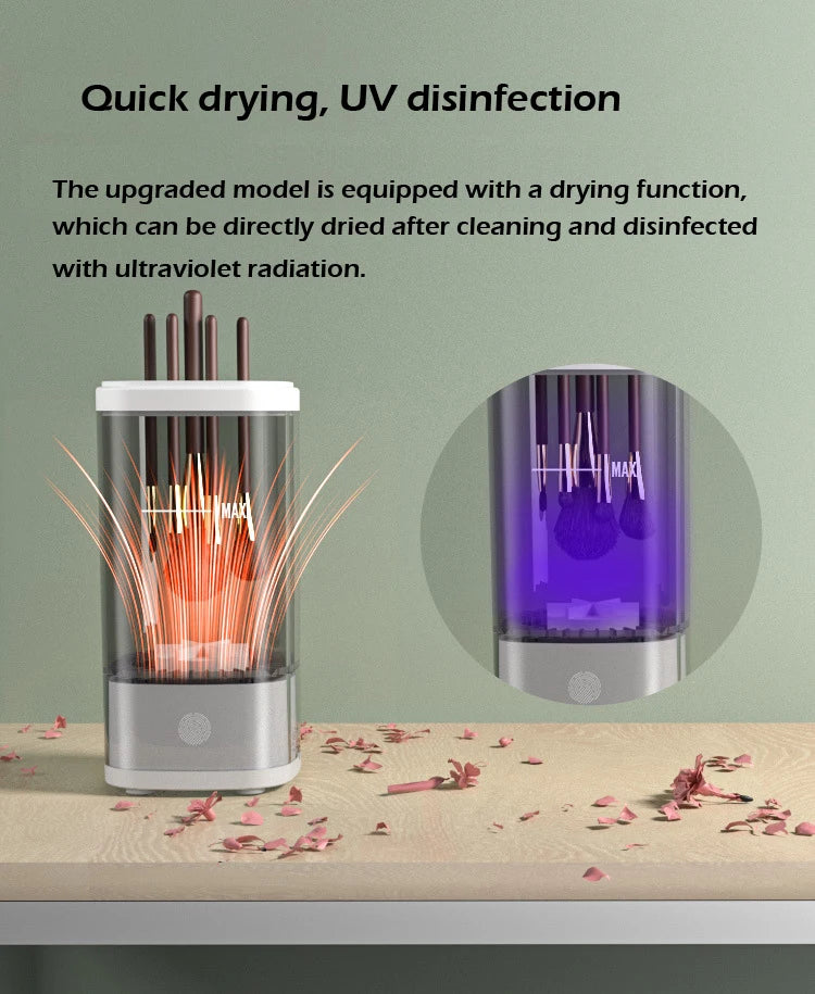 Velora™ Pro USB Rechargeable Makeup Brush Cleaner - Automatic Deep Cleaning Tool