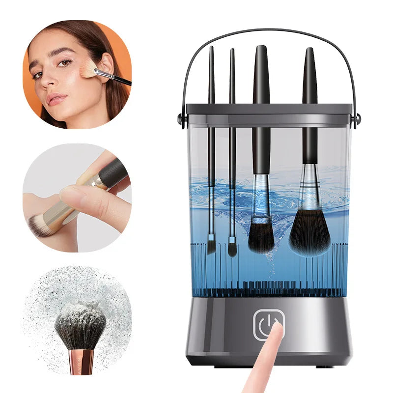 Velora™ Pro USB Rechargeable Makeup Brush Cleaner - Automatic Deep Cleaning Tool