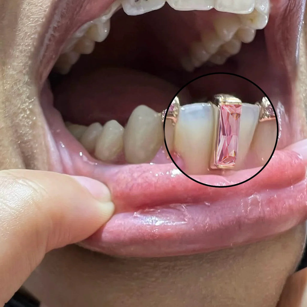 Zircon Tooth Caps Dental Grills For Women Men Jewelry