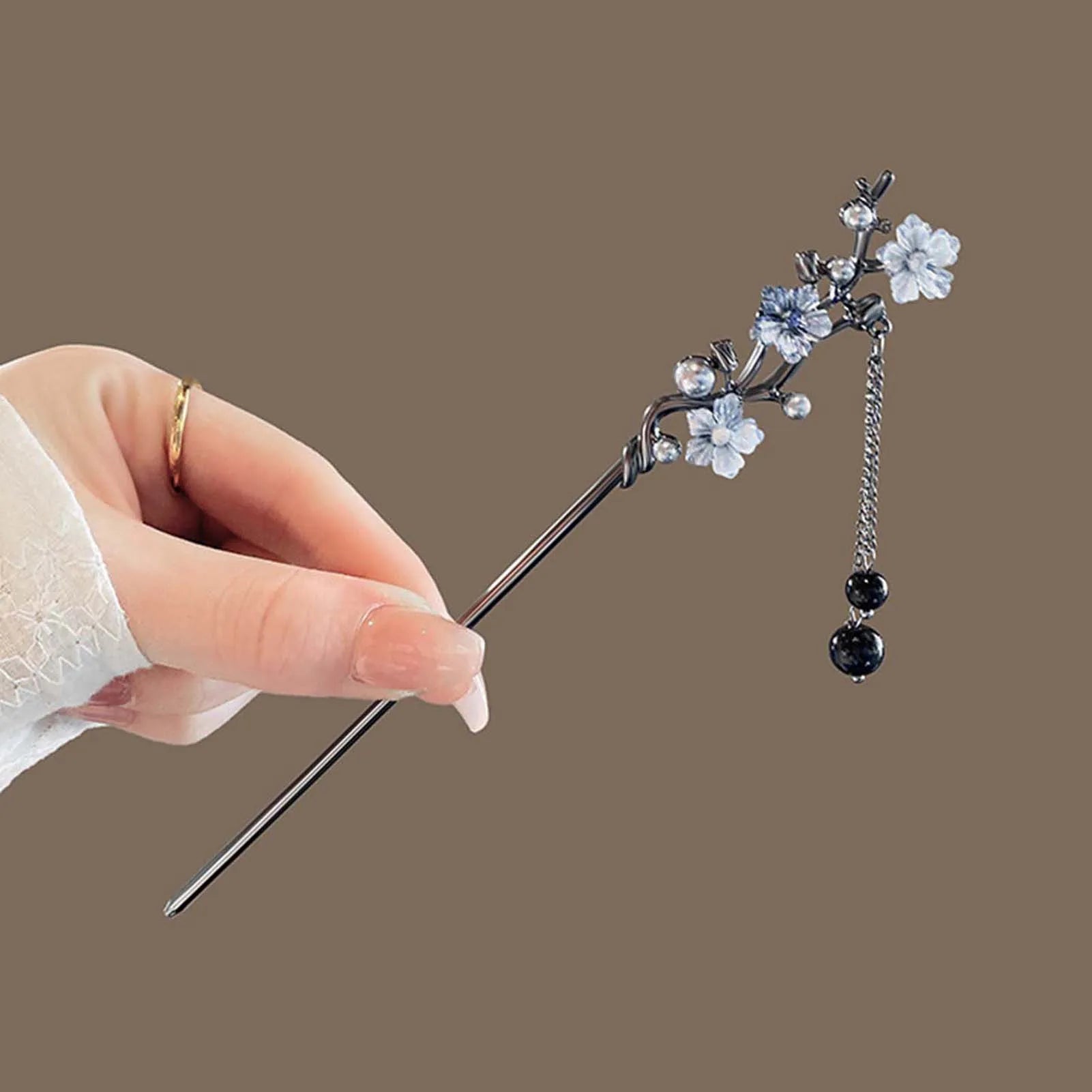Vintage Butterfly Tassel Hairpin for Women Girl