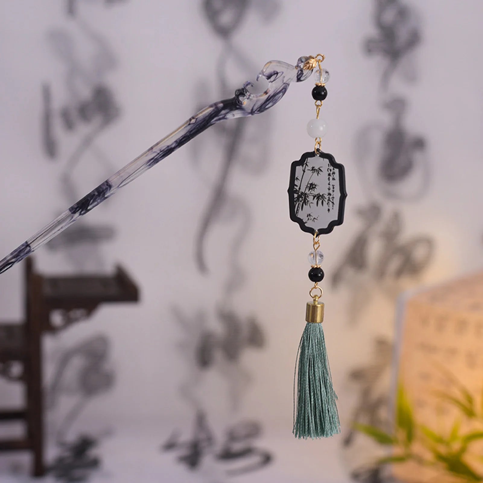 Vintage Butterfly Tassel Hairpin for Women Girl
