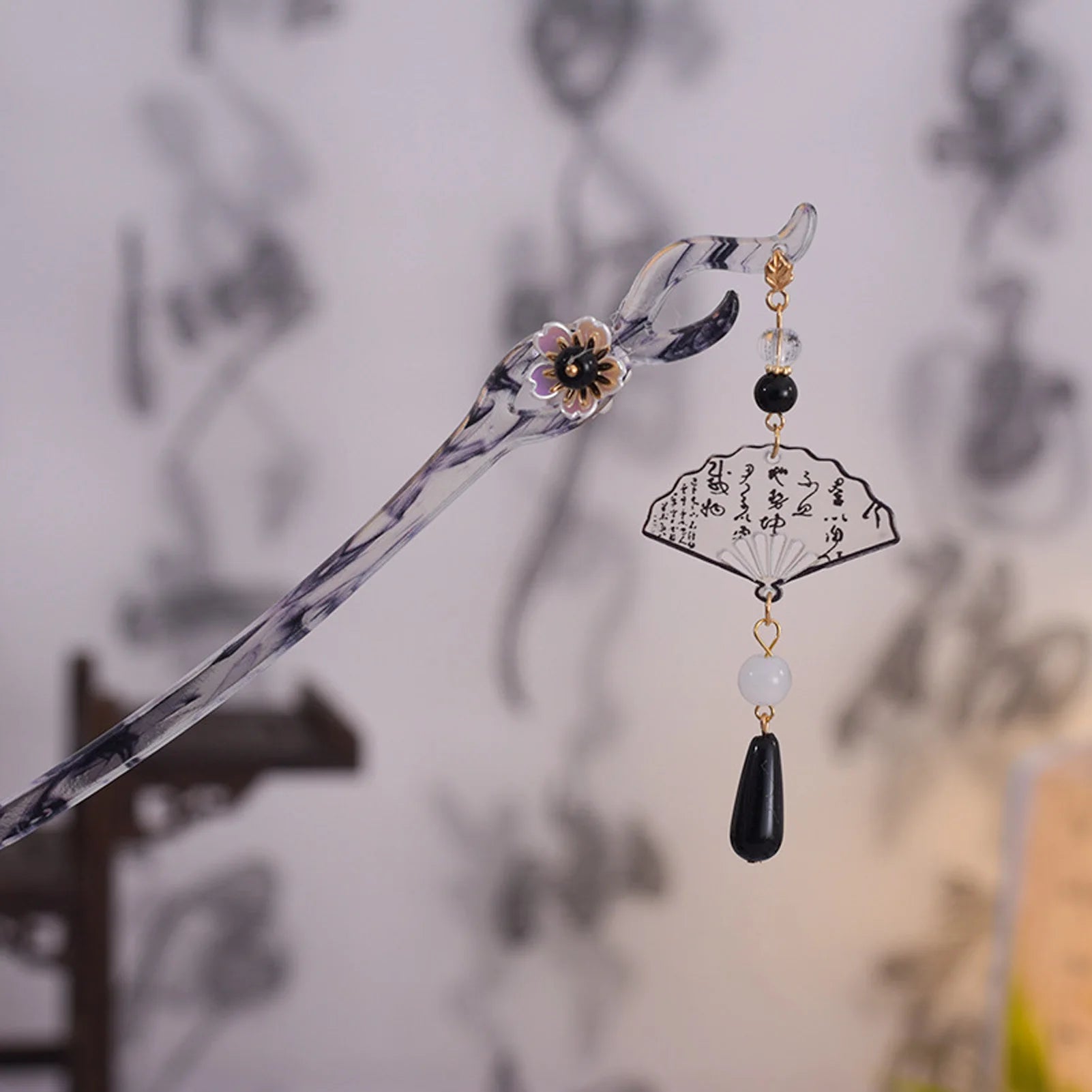 Vintage Butterfly Tassel Hairpin for Women Girl