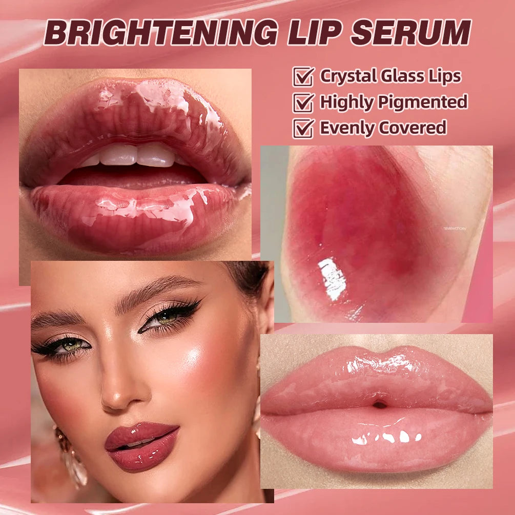 Velora™ Mirror Pearl Lip Gloss - Long-Lasting Moisturizing Jelly Lip Glaze