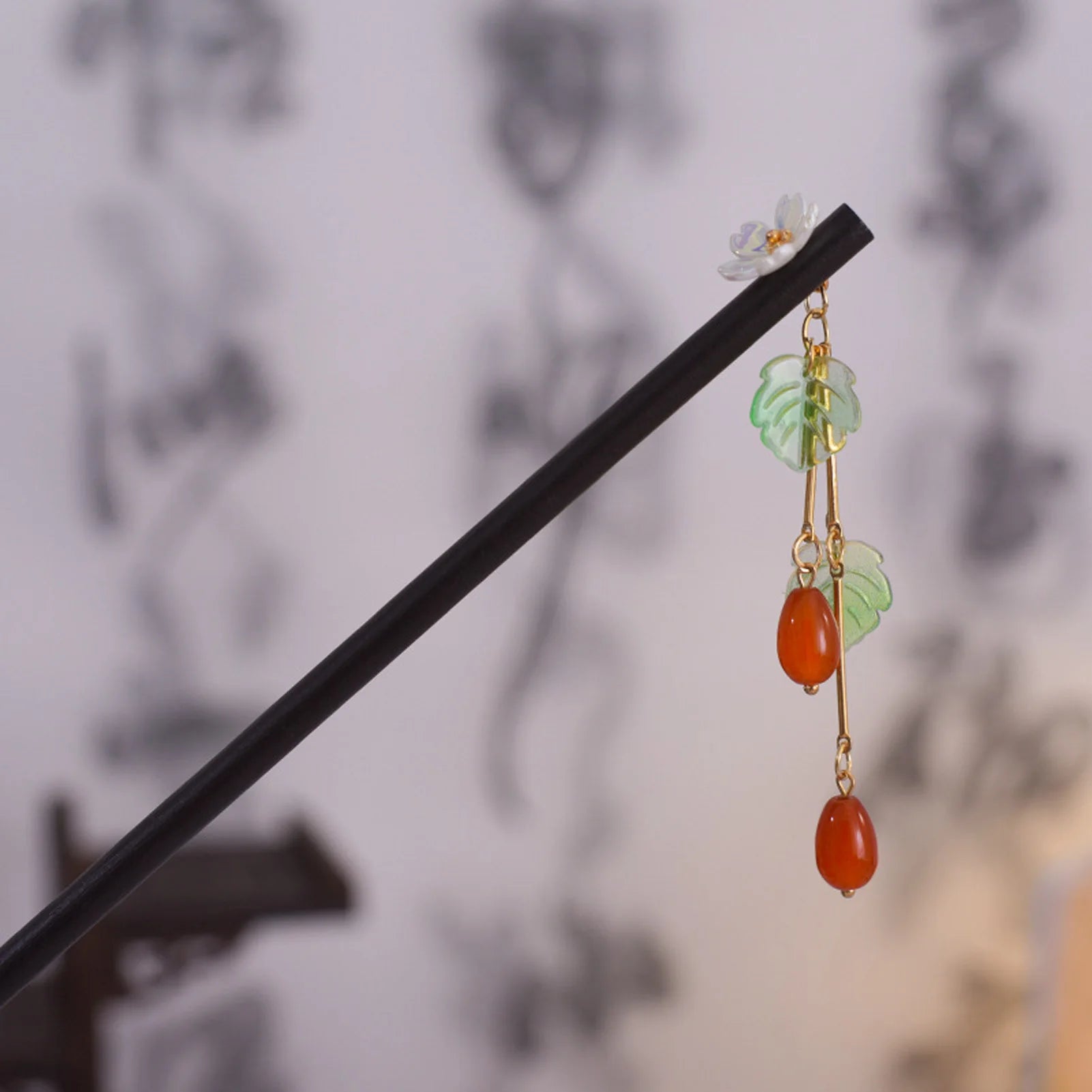 Vintage Butterfly Tassel Hairpin for Women Girl