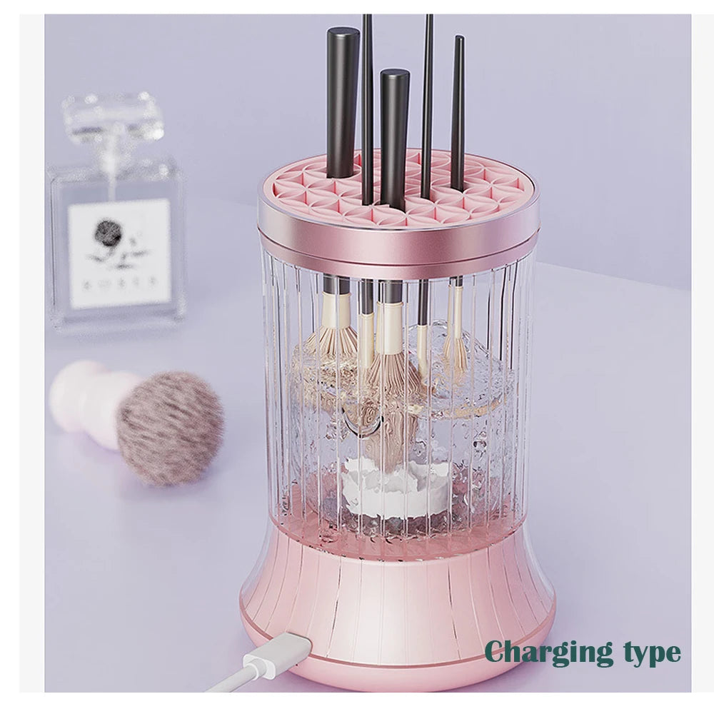 Velora™ Pro USB Rechargeable Makeup Brush Cleaner - Automatic Deep Cleaning Tool