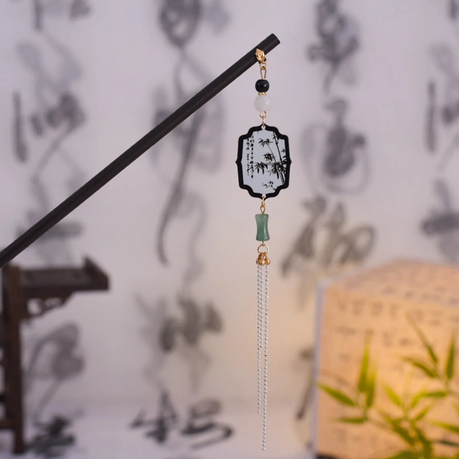 Vintage Butterfly Tassel Hairpin for Women Girl
