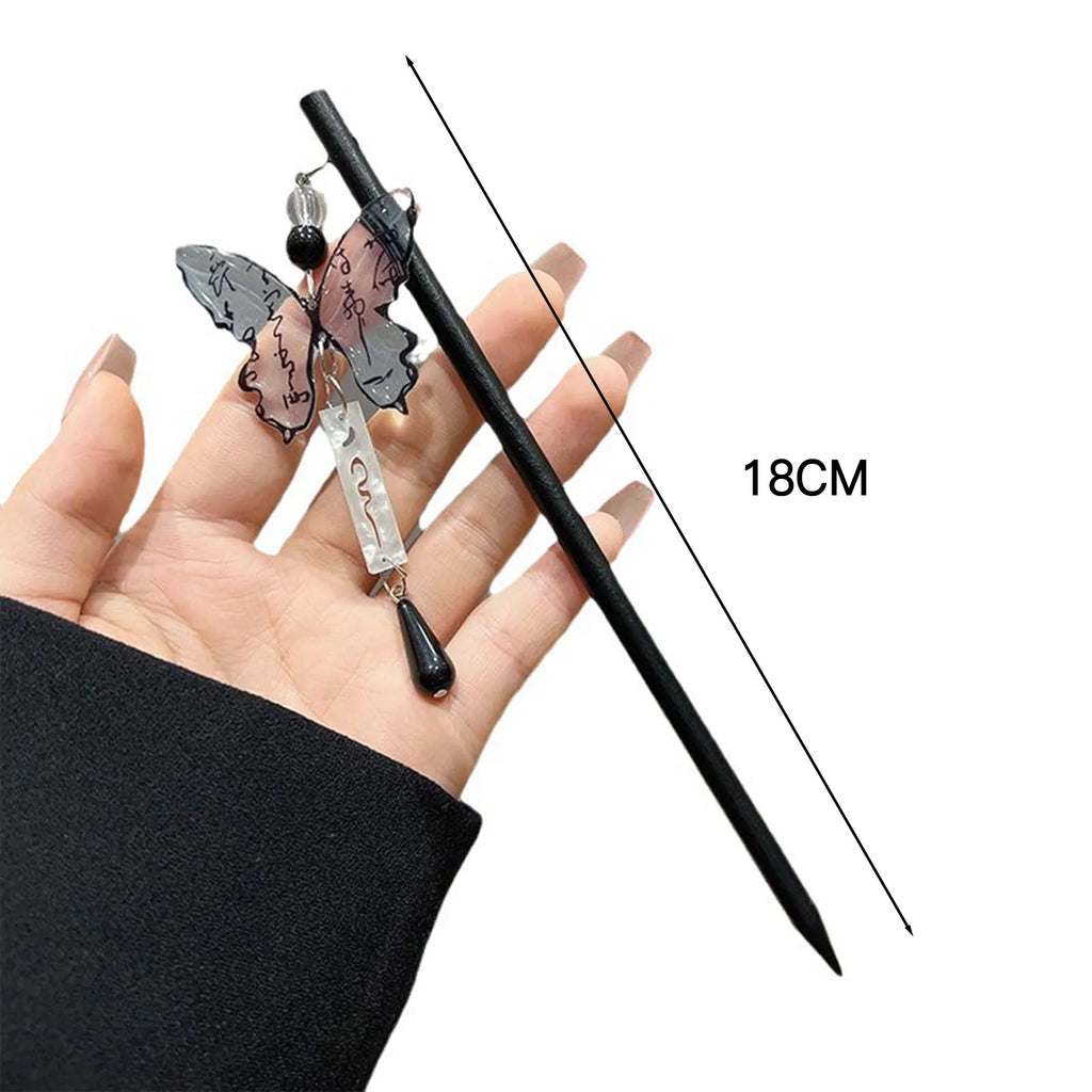 Vintage Butterfly Tassel Hairpin for Women Girl