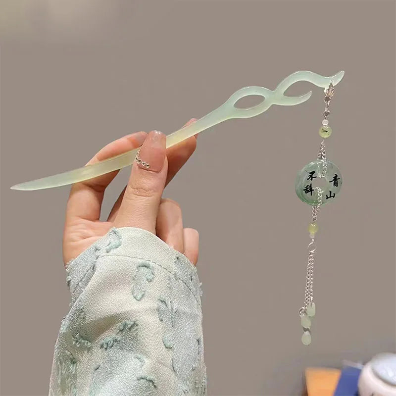 Vintage Butterfly Tassel Hairpin for Women Girl
