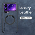 Magnetic Retro Leather Soft Case For Xiaomi 17 Pro Max Xiaomi17Pro Max 5G Wireless Charging Phone Case Cover