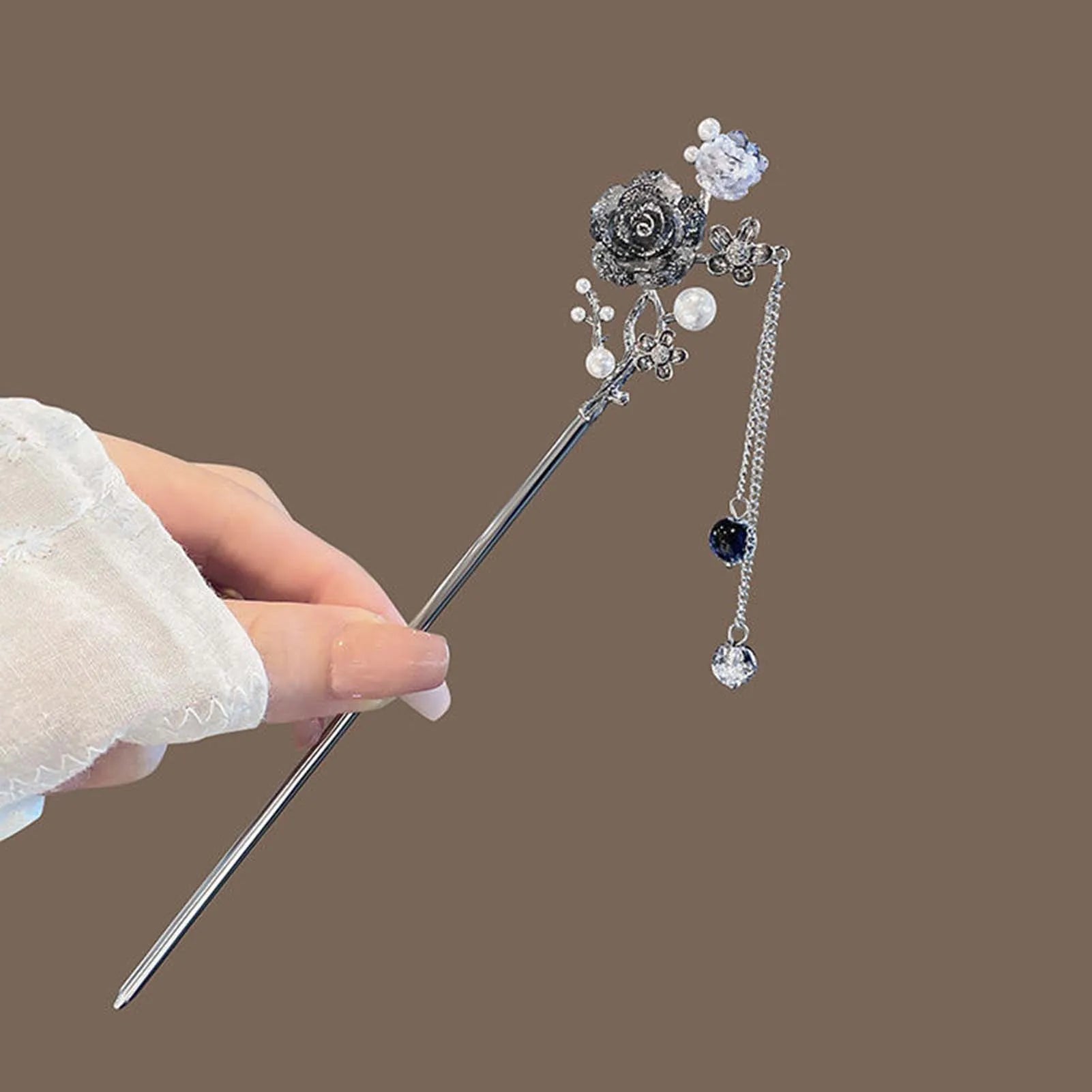 Vintage Butterfly Tassel Hairpin for Women Girl