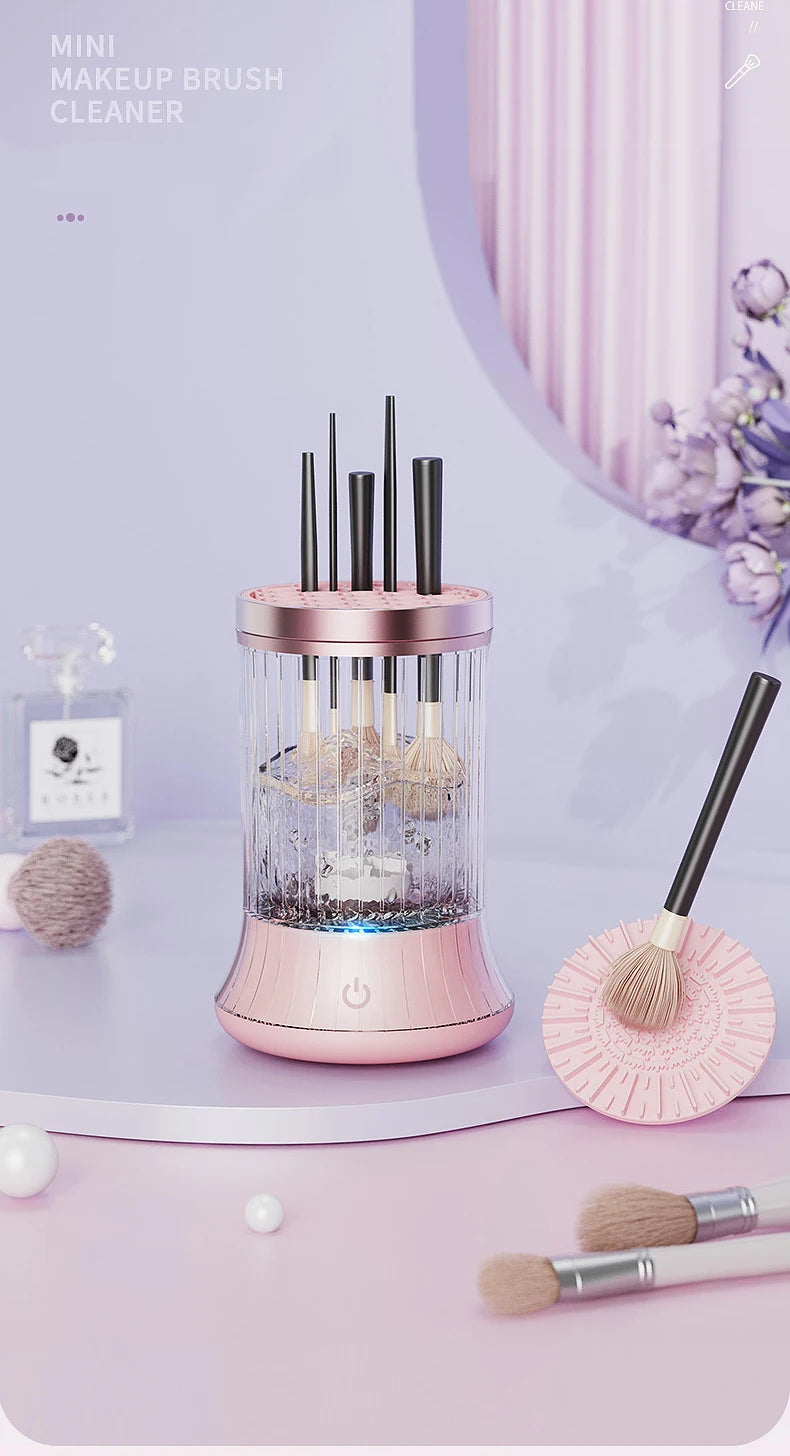 Velora™ Pro USB Rechargeable Makeup Brush Cleaner - Automatic Deep Cleaning Tool